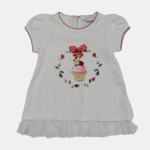 Robe enfant MISS EBITO Blanc 24 mois / 92 cm