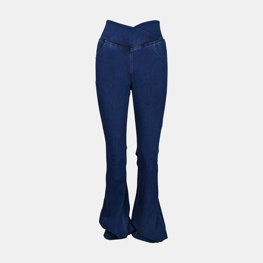 Pantalon Femme HALARA Bleu S • Déclics éthiques