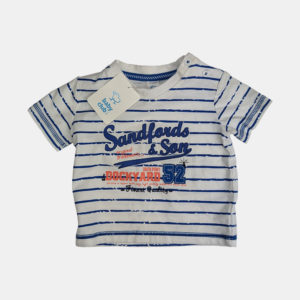 T-shirt enfant C&A Blanc 6 mois / 68 cm