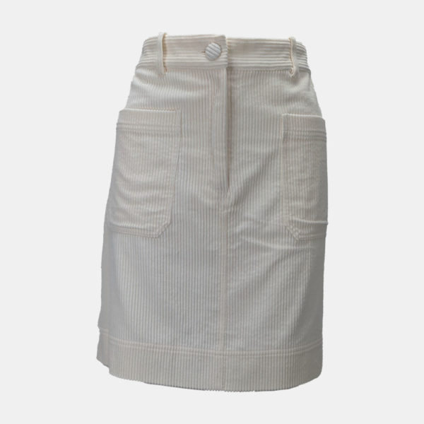 Jupe Femme CAROLL Blanc 44 • Déclics éthiques