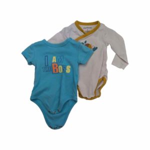 Lot 2 Body Bébé 1-3 mois / 62 cm