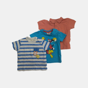 Lot 3 T-shirts Bébé 6 mois / 68 cm
