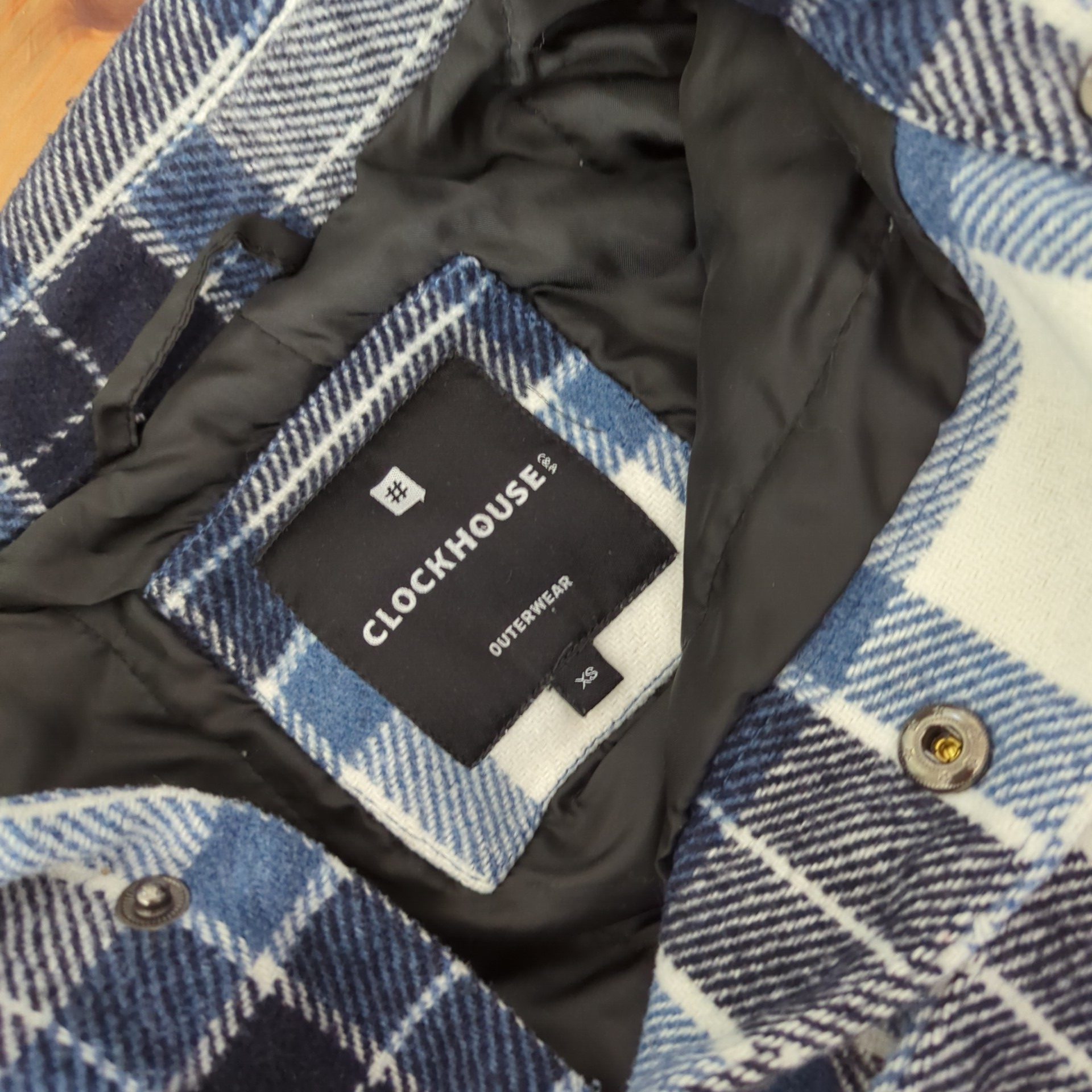 Veste Homme CLOCKHOUSE Bleu XS • Déclics éthiques