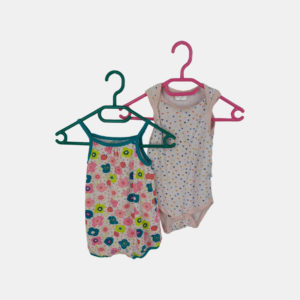 Lot 2 Bébé Blanc 9 mois / 74 cm