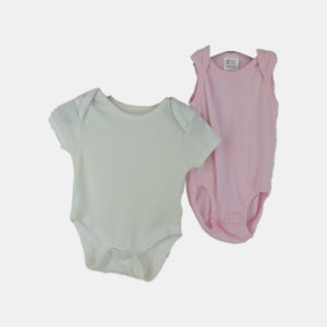 Lot 2 Body Bébé 0-1 mois / 56 cm