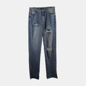 Pantalon Femme PRETTYLITTLETHING Bleu 38