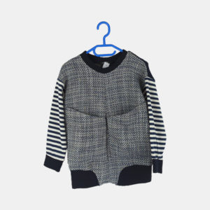 Pull Enfant ATEAPIC Bleu 4 ans / 104 cm