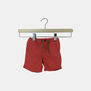 Short Enfant DPAM Rouge 1-3mois/62cm