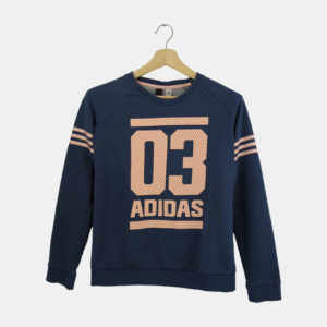 Pull Femme ADIDAS Bleu M