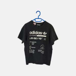 T-Shirt Fille ADIDAS Noir 11 ans / 146 cm