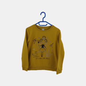 Sweat Enfant C&A Jaune 8 ans / 128 cm