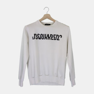 Sweat Homme DSQUARED2 Blanc S