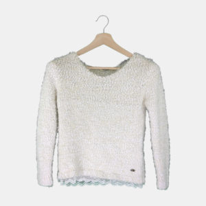 Pull Fille KAPORAL Blanc 14 ans / 164 cm