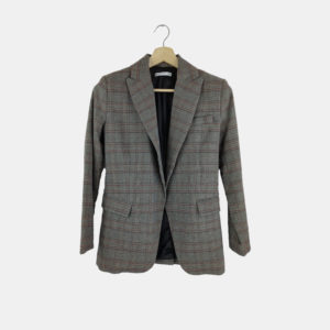 Blazer Femme MANGO Gris 34