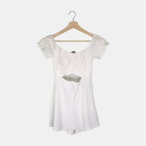 Haut Femme BERSHKA Blanc S