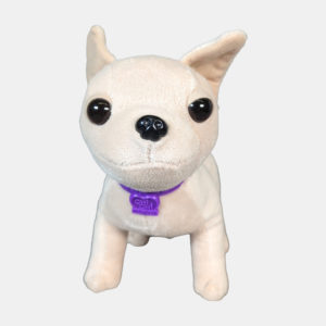 Peluche Chien CHI CHI LOVE Beige 19 cm