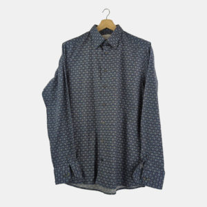 Chemise Homme ETON Bleu XL