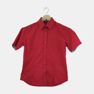 Chemise Femme TOMMY HILFIGER Rouge XL