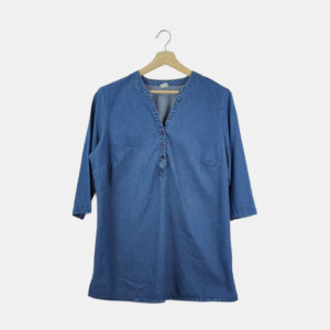 Blouse Femme H&M Bleu 46