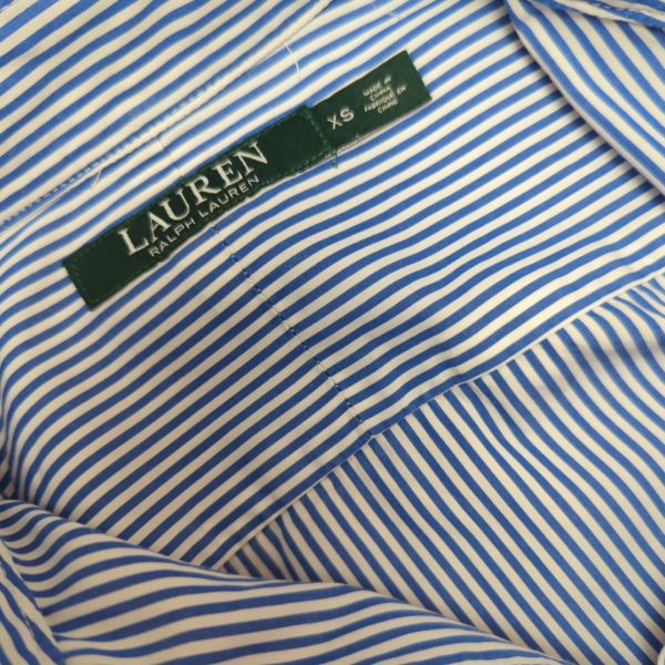 Chemise Femme RALPH LAUREN Bleu XS • Déclics éthiques