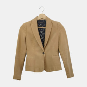 Blazer Femme ZARA Beige XS