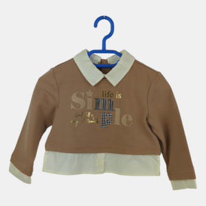 Pull Bébé ORIGINAL MARINES Marron 12mois/80cm