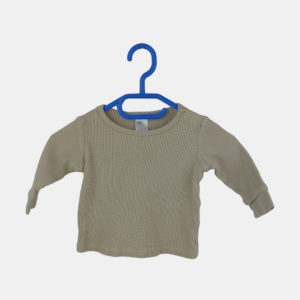 T-Shirt Bébé H&M Gris 9 Mois / 74 cm