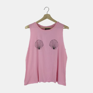 Débardeur Femme BERSHKA Rose M
