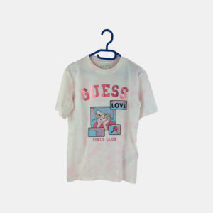 T-shirt Fille GUESS Rose 8 ans / 128 cm