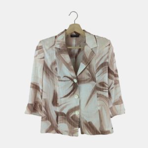 Blazer Femme UN TEMPS POUR ELLE Beige 48