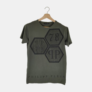 T-shirt Homme PHILIPP PLEIN Vert L