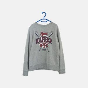 Pull Garçon TOMMY HILFIGER Gris 14 ans / 164 cm