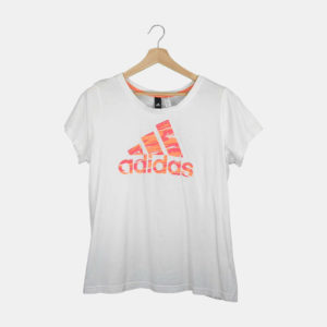 T-shirt Femme ADIDAS Blanc XL