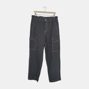 Jeans Homme BERSHKA Noir 42