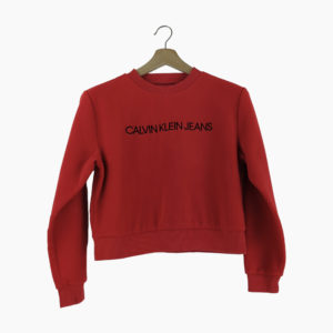Pull Femme CALVIN KLEIN Rouge XS