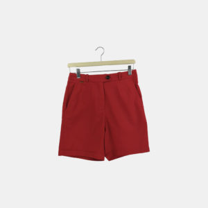 Short Femme LACOSTE Rouge XS