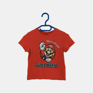 T-Shirt Bébé SUPER MARIO Rouge 2 ans / 92 cm