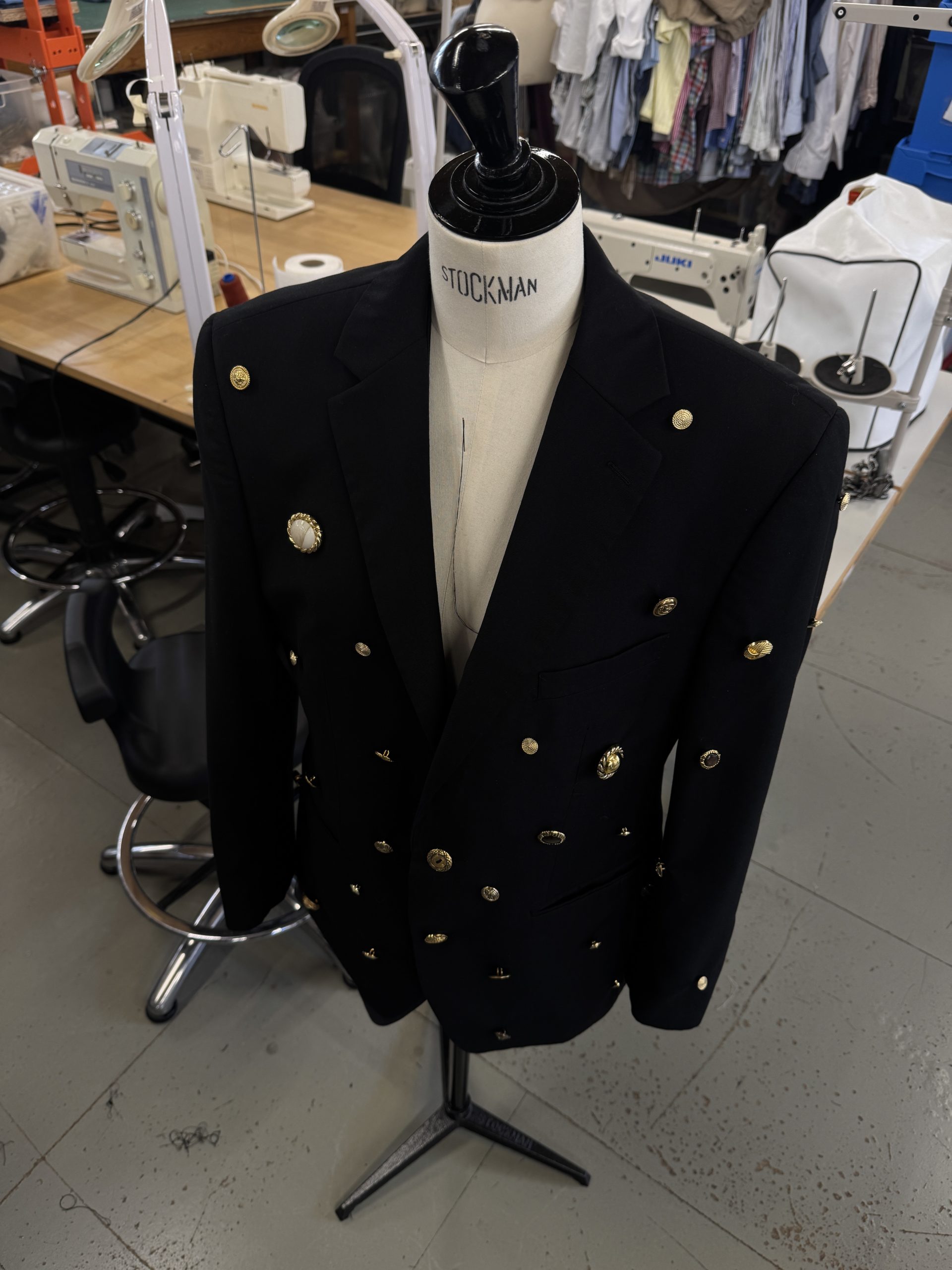 Blazer upcyclé Atelier de couture ateapic