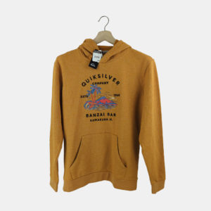 Hoodie Homme QUICKSILVER Orange XL