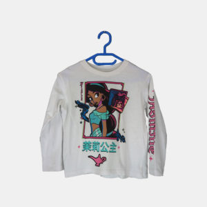 Pull Fille LEFTIES Blanc 4 ans / 104 cm