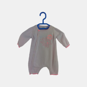 Body Pull Bébé DU PAREIL AU MEME Rose  0-1 mois / 56 cm