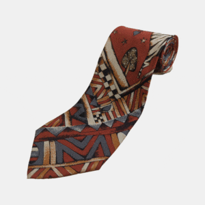 Cravate Homme BOLGHERI Marron TU