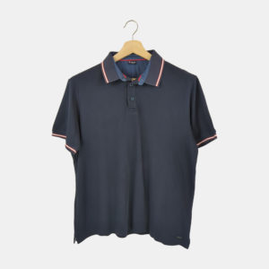 Polo Homme LION OF PORCHES Bleu L
