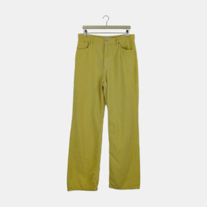 Pantalon Femme ZARA Jaune 34