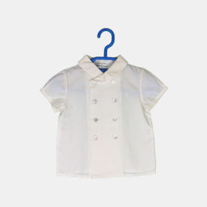 Chemise Bébé PILI CARRERA Blanc 18 mois / 86 cm