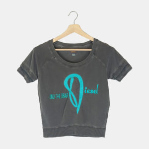 T-shirt Femme DIESEL Gris XS