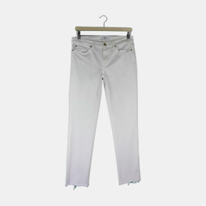 Pantalon Femme 7 FOR ALL Blanc 29