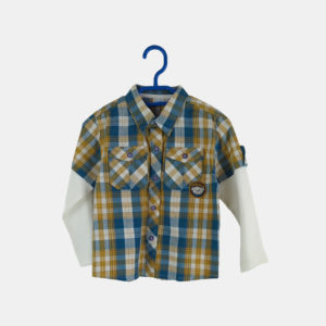 Chemise Bébé SMILE Beige 3ans/98cm