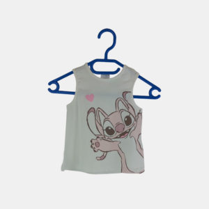 T-shirt Bébé DISNEY Blanc 9mois