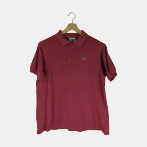 Polo Homme LACOSTE Rouge XL